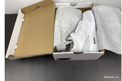 RETRO JORDAN 'TRIPLE AIR WHITE' 3 PS 1008